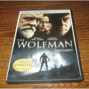 Wolfman (Unrated / Theatrical versions) (DVD, 2009, Canadian) Anthony Hopkins